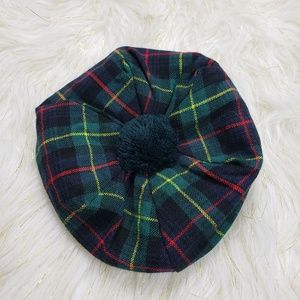 Scottish Tartan Beret